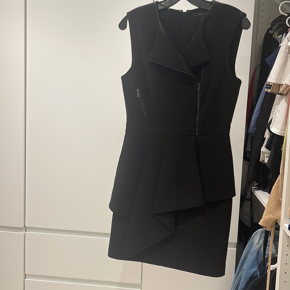 Beautiful day to night above the knee black dress